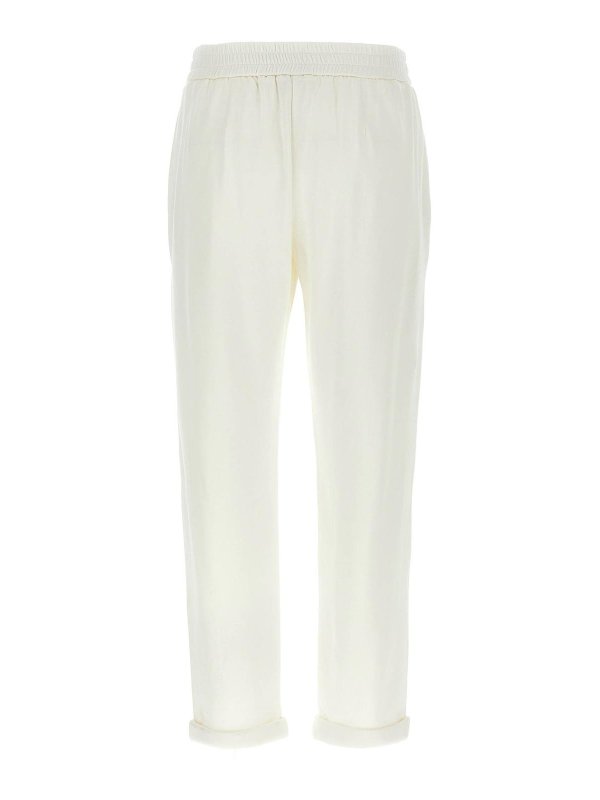 BRUNELLO CUCINELLI: tracksuit bottoms online - Monile Joggers