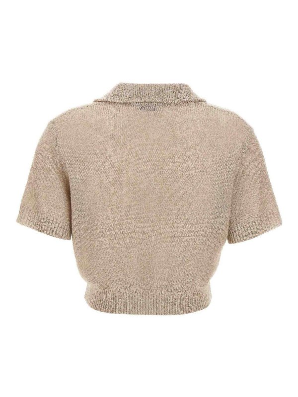 BRUNELLO CUCINELLI: ポロシャツ online - ポロシャツ - ベージュ