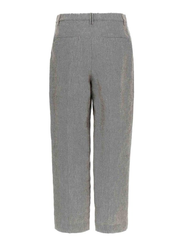 BRUNELLO CUCINELLI: Pantalons casual online - Pantalons Décontractés - Marron