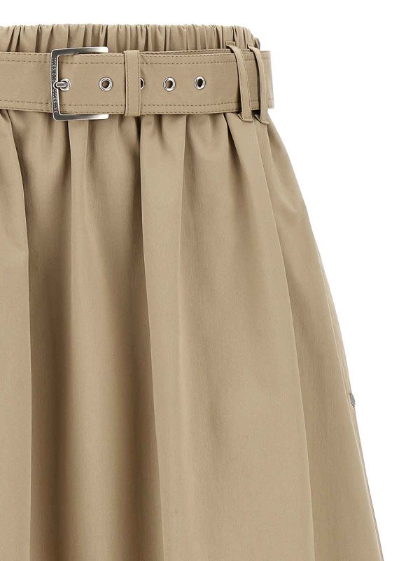 The Best Shops BRUNELLO CUCINELLI: Knee length skirts & Midi - Belt Skirt