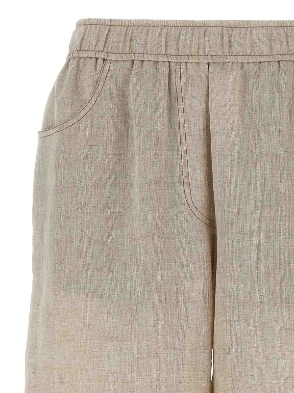 The Best Shops BRUNELLO CUCINELLI: Casual Hosen - Casual Hose - Beige