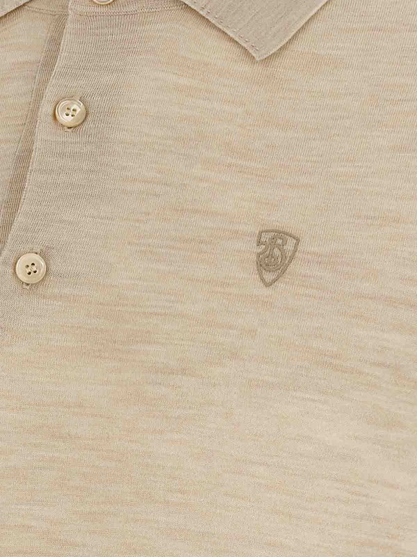 Wool Polo Shirt shop online: BURBERRY