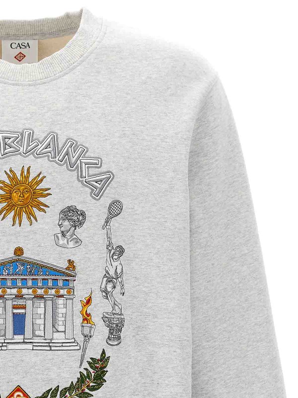 The Best Shops CASABLANCA: スウェット＆セーター - スウェットシャツ/セーター - グレー