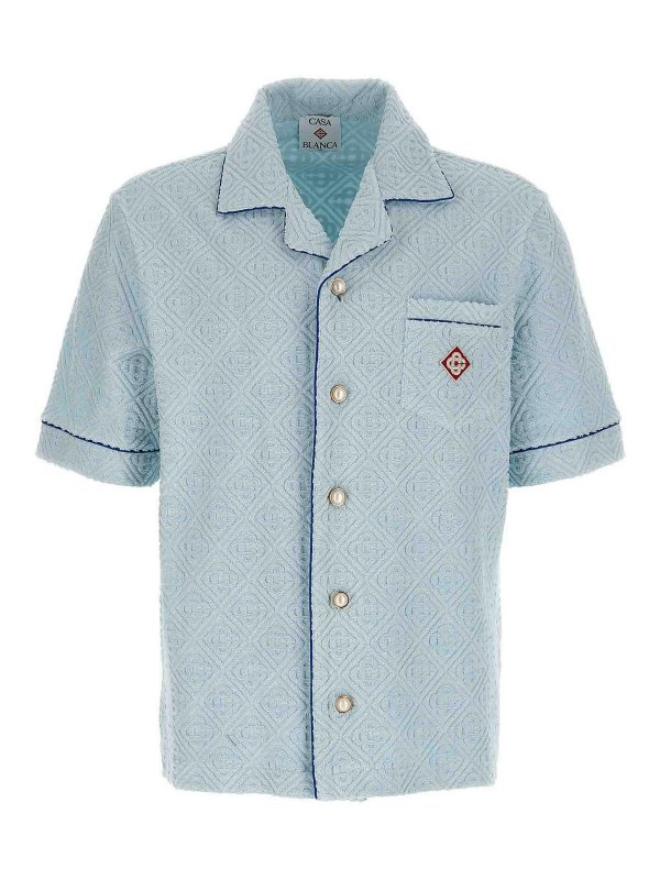 CASABLANCA: シャツ - シャツ - ライトブルー