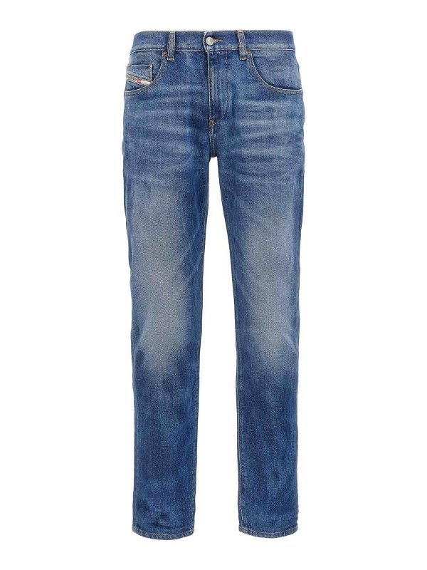 DIESEL: Jeans évasés - Jean Bootcut - Bleu