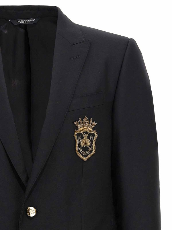 The Best Shops DOLCE & GABBANA: Blazer - Blazer - Schwarz