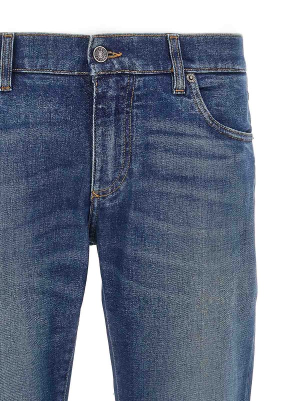 The Best Shops DOLCE & GABBANA: ブーツカットジーンズ - ブーツカットジーンズ - ブルー