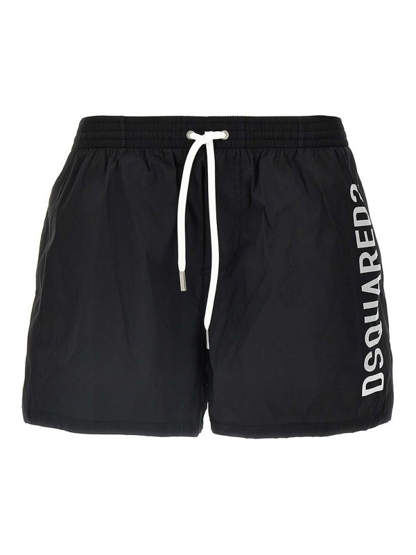 DSQUARED2: Badeanzüge und Badehosen - Badehose - Schwarz