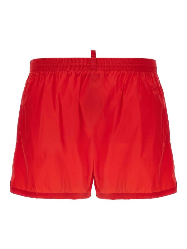 DSQUARED2: Shorts de bain online - Short De Bain - Rouge