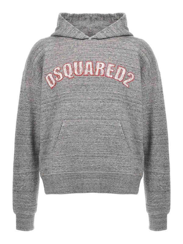 DSQUARED2: Sweatshirts & Sweaters - Nyc Fit Hoodie