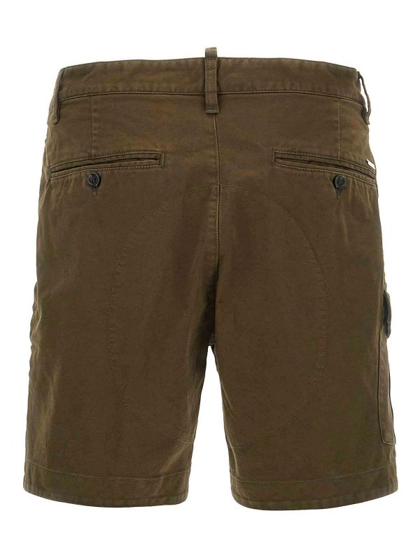 DSQUARED2: Hosen Shorts online - Shorts - Grün