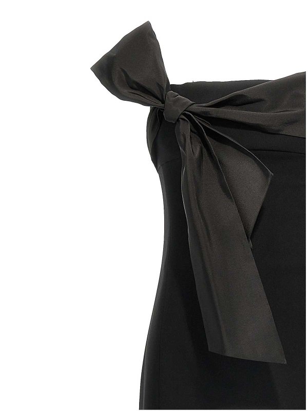 The Best Shops DSQUARED2: Robe longueur genou - Robe Au Genou - Noir