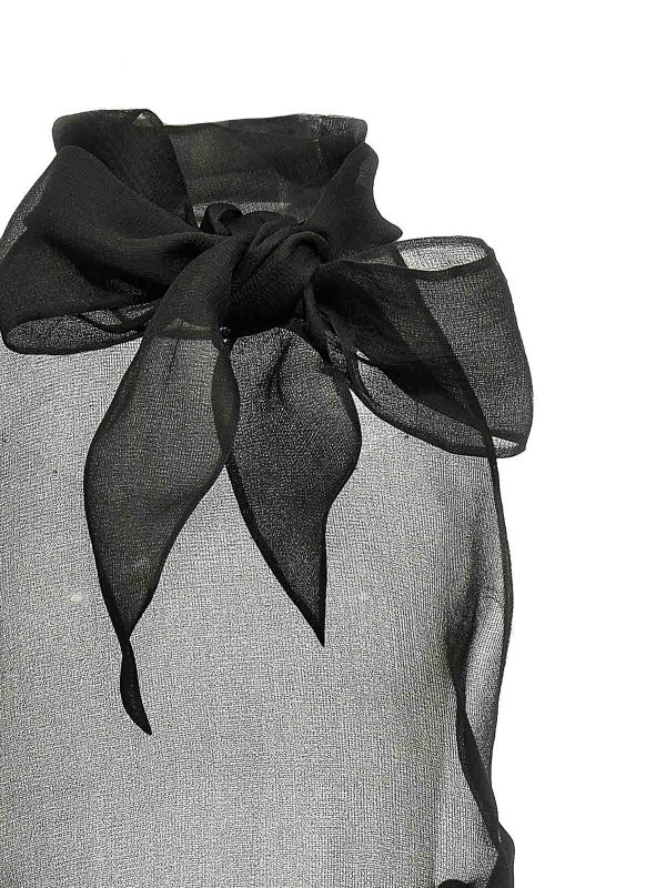 The Best Shops DSQUARED2: Tops & Tank tops - Couture Bow Top