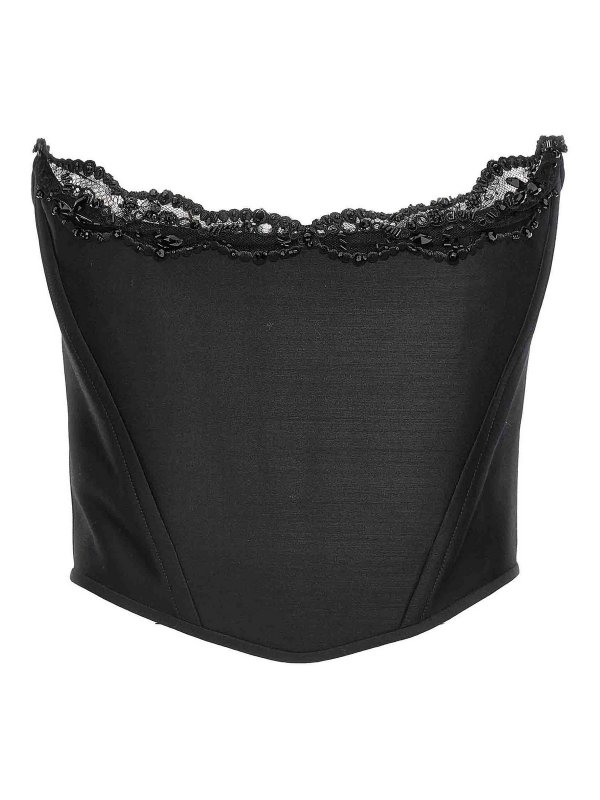 DSQUARED2: Tops und Tank Tops - Top - Schwarz