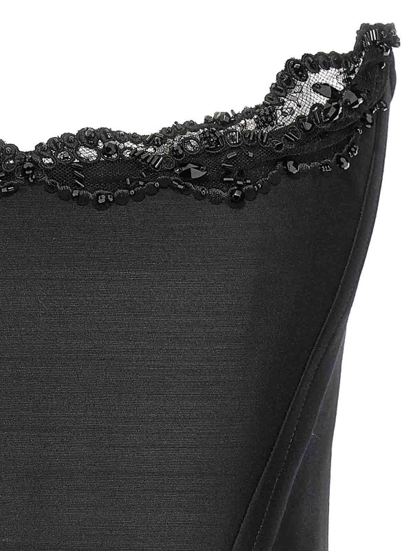 The Best Shops DSQUARED2: Tops und Tank Tops - Top - Schwarz