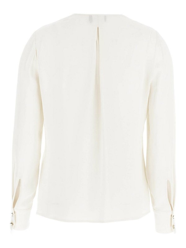 ELISABETTA FRANCHI: ブラウス online - ブラウス - 白