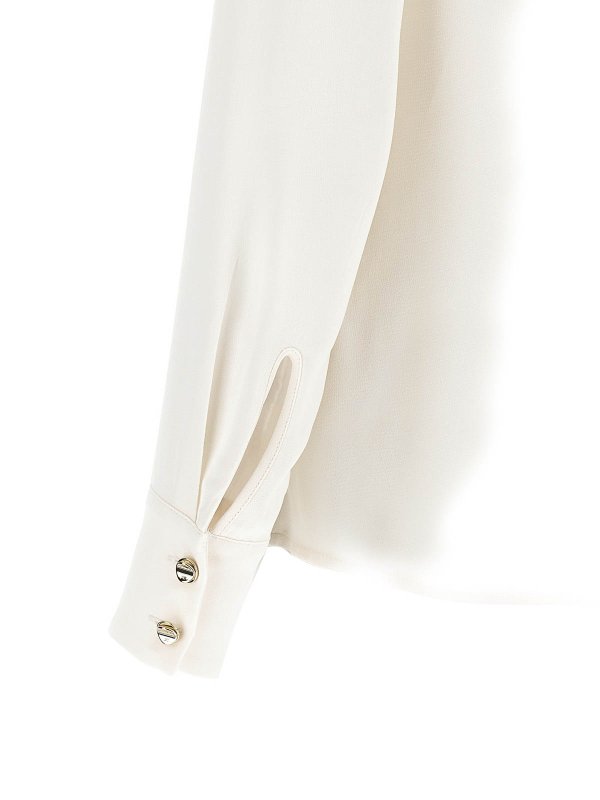 ブラウス - 白 shop online: ELISABETTA FRANCHI