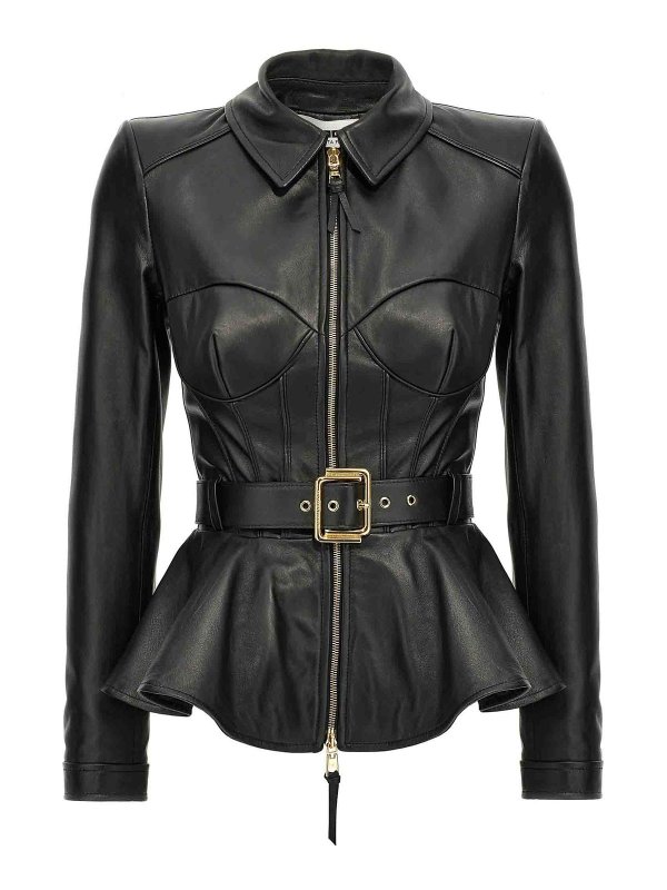 ELISABETTA FRANCHI: ブレザー - ブレザー - 黒