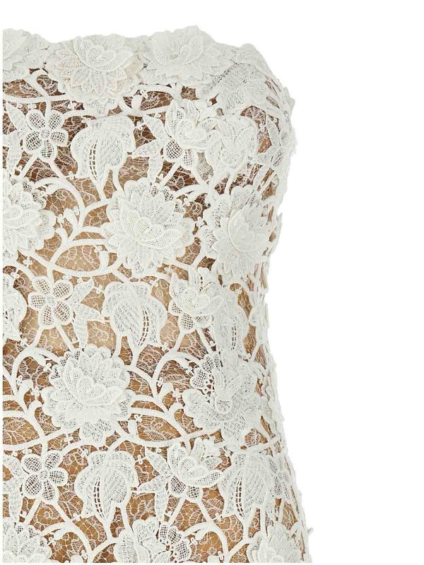 The Best Shops ERMANNO SCERVINO: knee length dresses - Macram Lace Dress