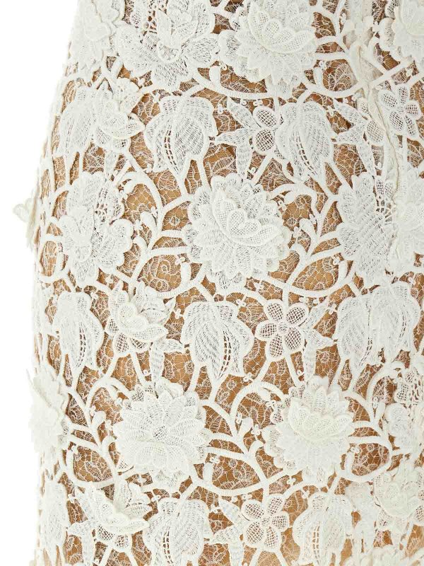 Macram Lace Dress shop online: ERMANNO SCERVINO