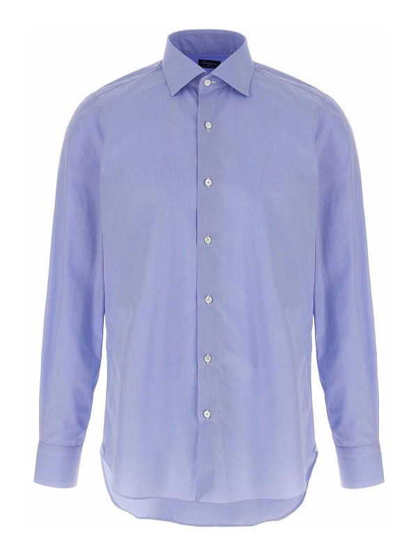 FINAMORE 1925: Hemden - Hemd - Hellblau
