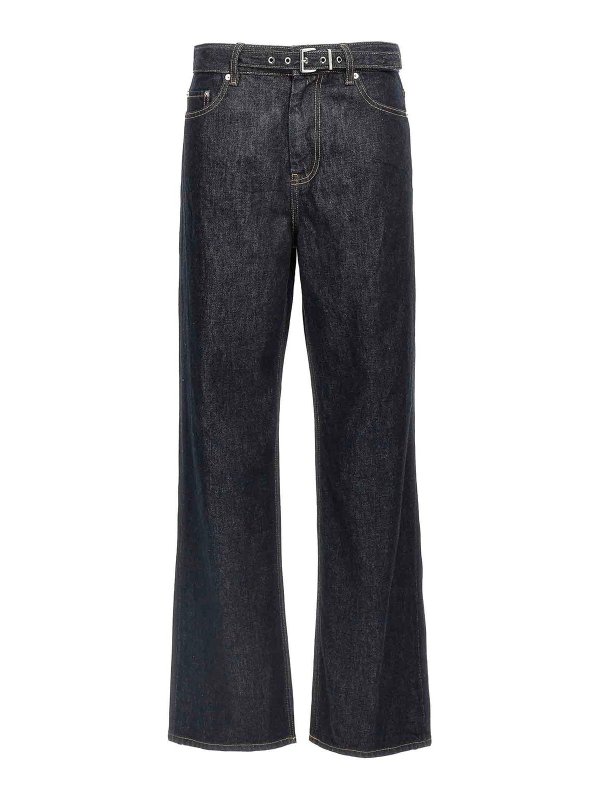 GANNI: ブーツカットジーンズ - ブーツカットジーンズ - ブルー