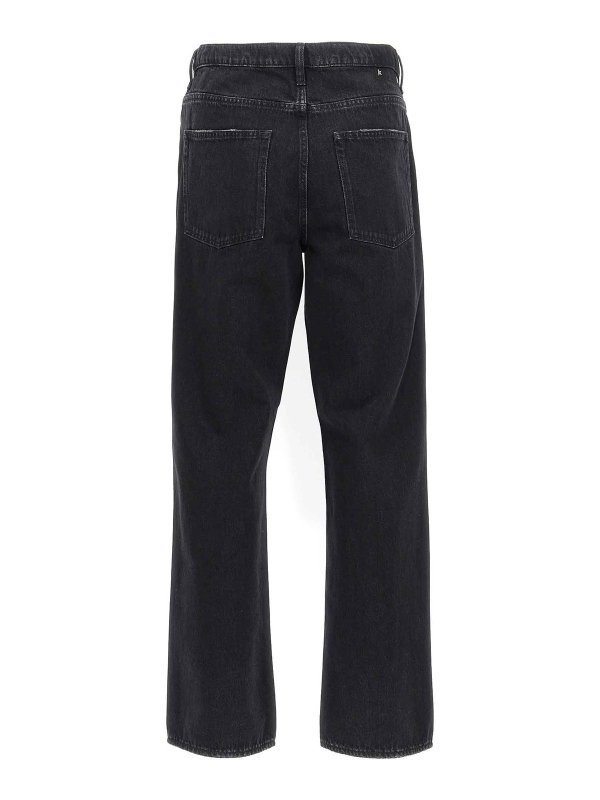 GOLDEN GOOSE: Jeans Rectos online - Vaqueros Rectos - Negro