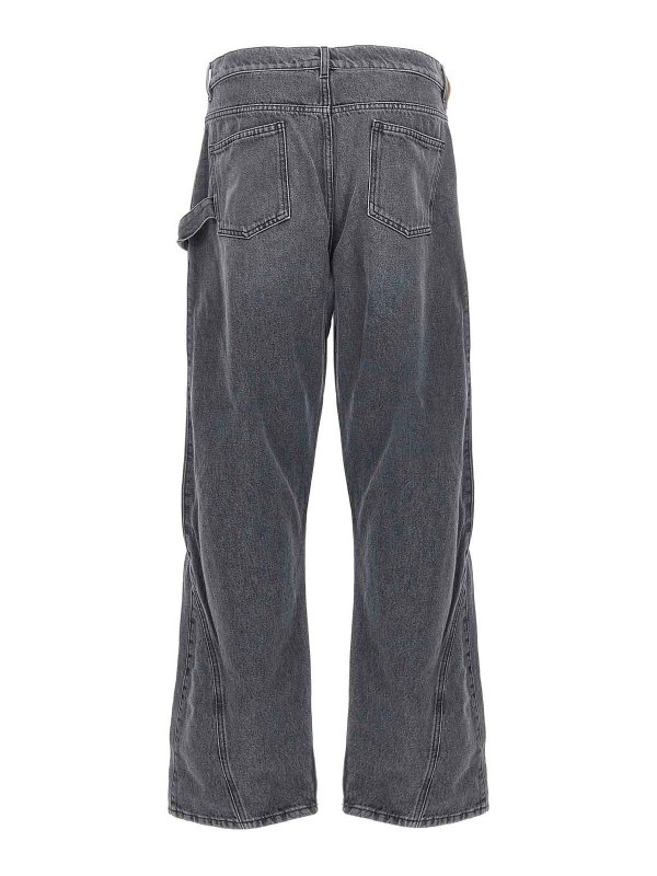 J.W. ANDERSON: bootcut jeans online - Twisted Workwear Jeans