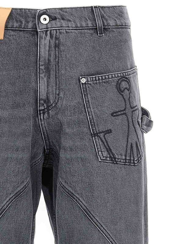 The Best Shops J.W. ANDERSON: bootcut jeans - Twisted Workwear Jeans