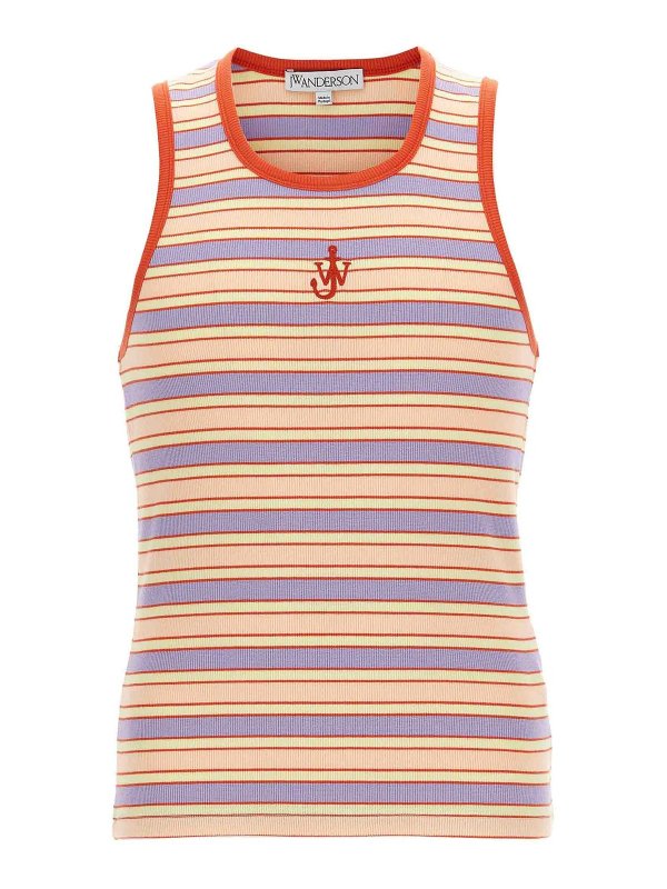 J.W. ANDERSON: Tops und Tank Tops - Top - Bunt