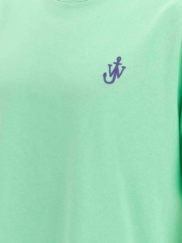 T-Shirt - Grün shop online: J.W. ANDERSON