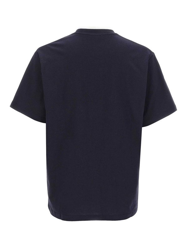 J.W. ANDERSON: t-shirt online - T-shirt con ricamo ancora