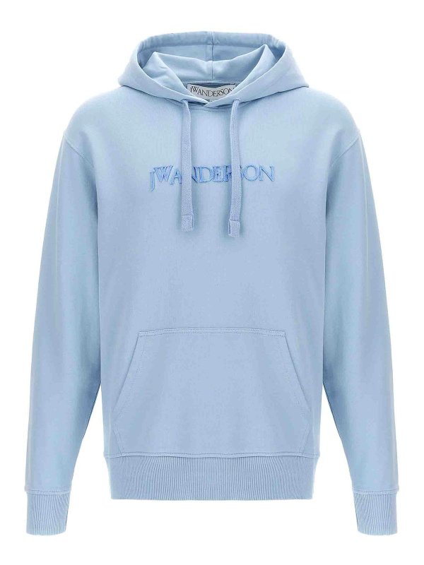J.W. ANDERSON: Sudaderas y suéteres - Sudadera - Azul