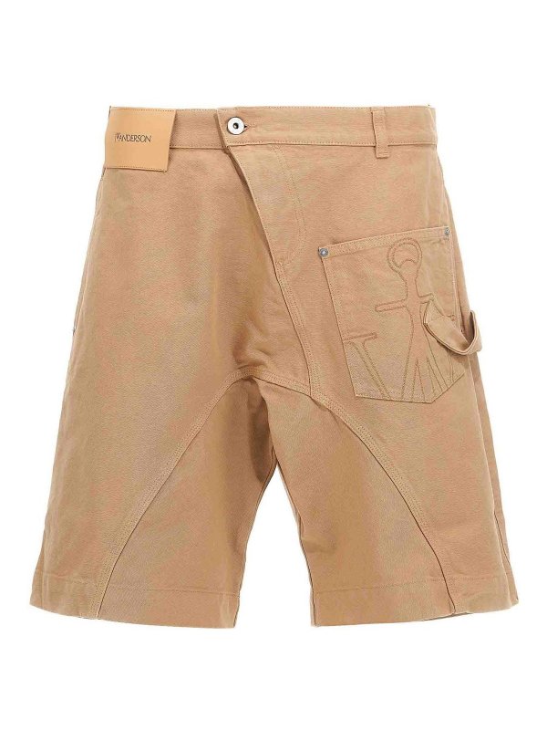 J.W. ANDERSON: Shorts - Short - Beige