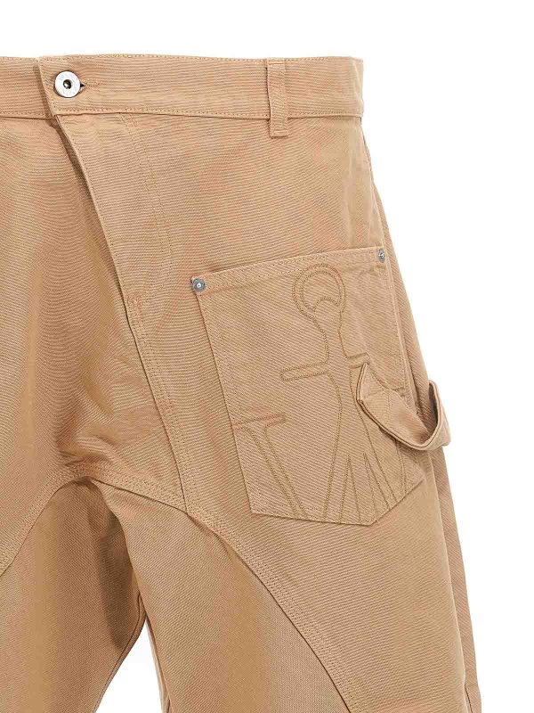 The Best Shops J.W. ANDERSON: Shorts - Short - Beige
