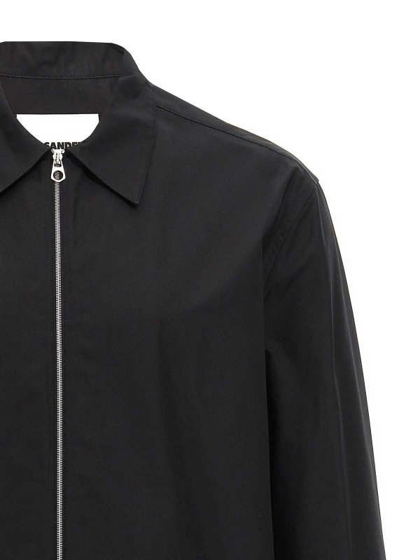 The Best Shops JIL SANDER: camicie - Camicia con cerniera
