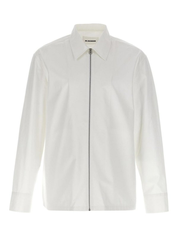 JIL SANDER: Hemden - Hemd - Weiß