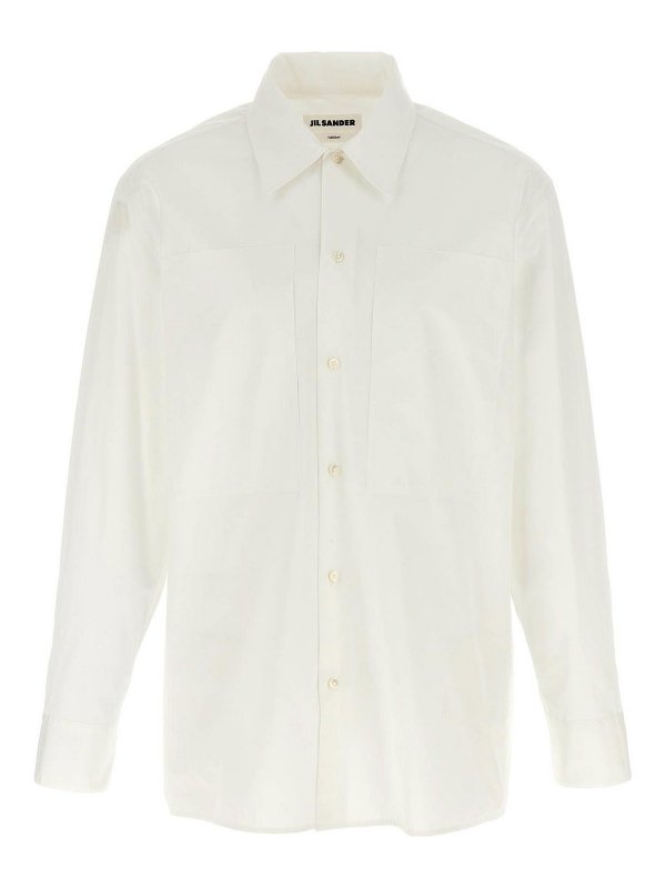 JIL SANDER: Hemden - Hemd - Weiß