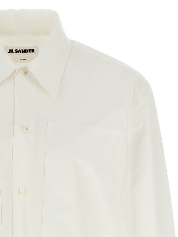 The Best Shops JIL SANDER: Hemden - Hemd - Weiß