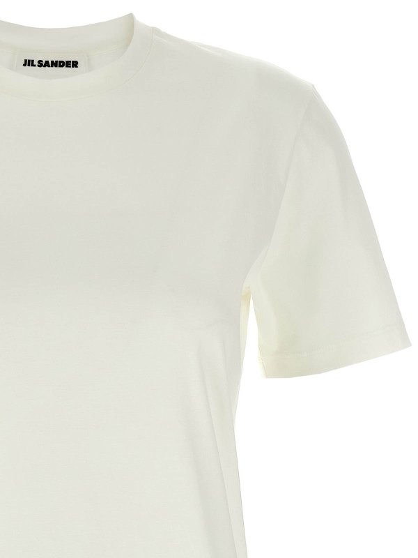 The Best Shops JIL SANDER: t-shirt - T-shirt in cotone