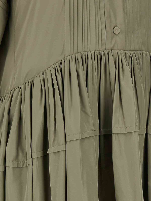 マキシドレス - 緑 shop online: JIL SANDER