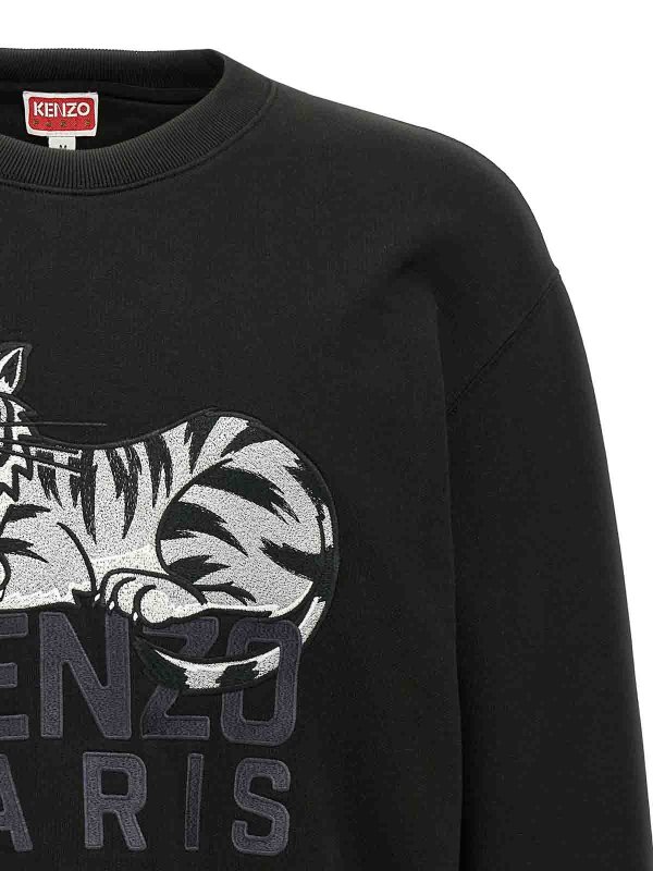 The Best Shops KENZO: Sweatshirts & Sweaters - Happy Tiger Sweatshirt