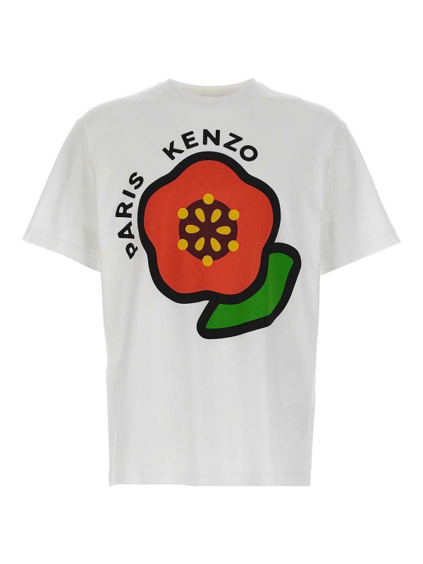 KENZO: T-shirts - T-Shirt - Weiß