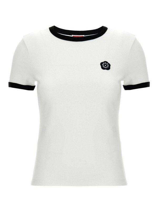 KENZO: T-shirts - T-Shirt - Blanc