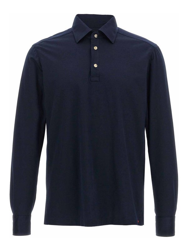 KITON: Hemden - Hemd - Blau