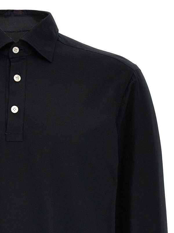 The Best Shops KITON: Polos  - Polo - Noir