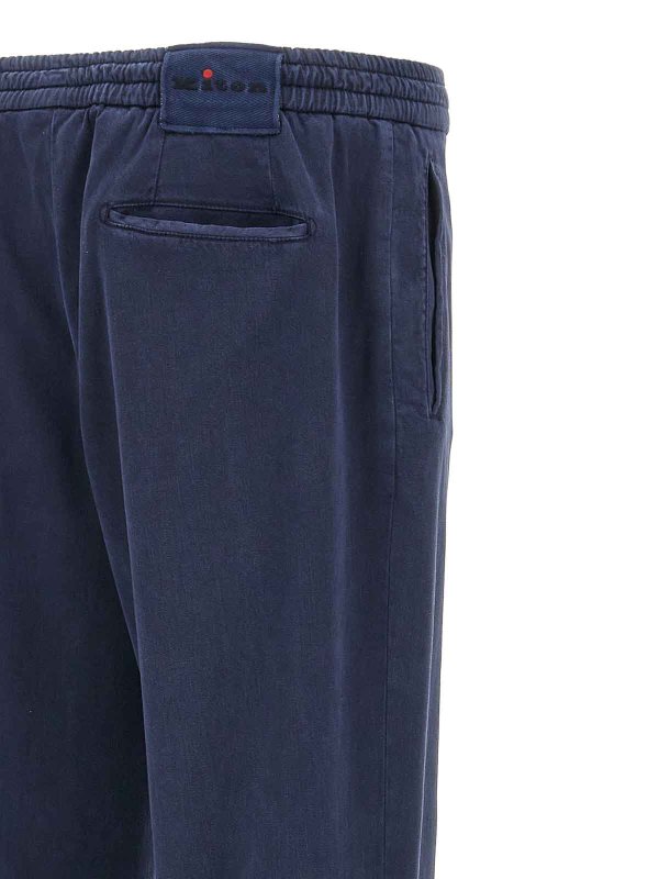 Pantalons Décontractés - Bleu shop online: KITON