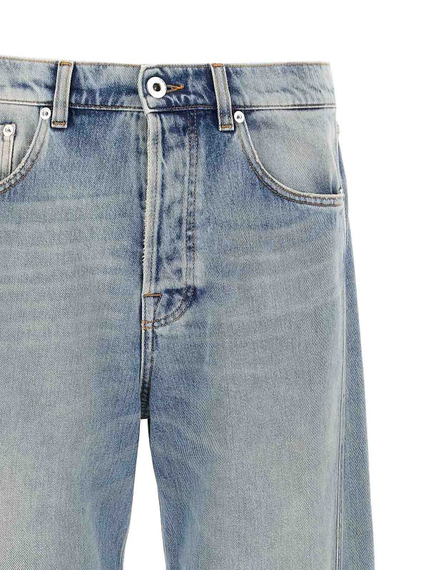 The Best Shops LANVIN: bootcut jeans - Twisted Hem Jeans