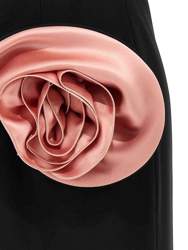 Knielanges Kleid - Schwarz shop online: MAGDA BUTRYM