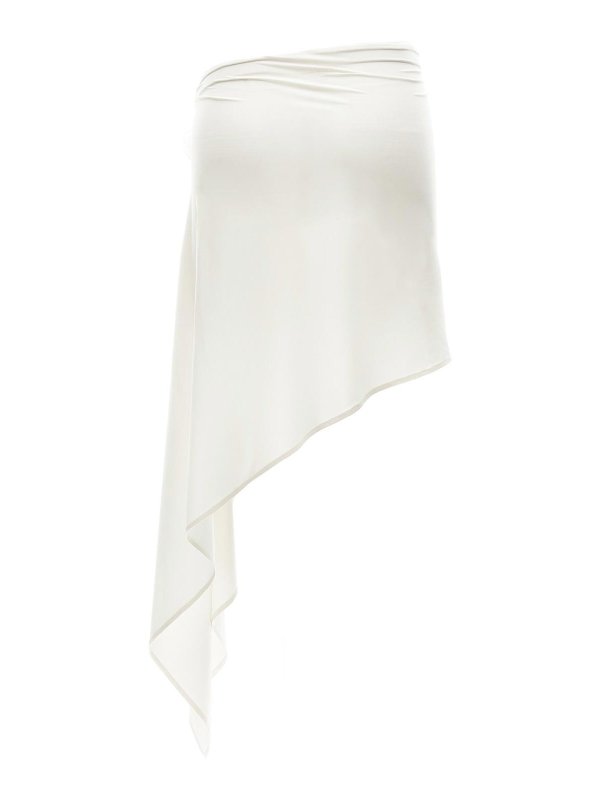 MAGDA BUTRYM: ニーレングススカート＆ミディ丈 online - 膝丈/ミディスカート - 白